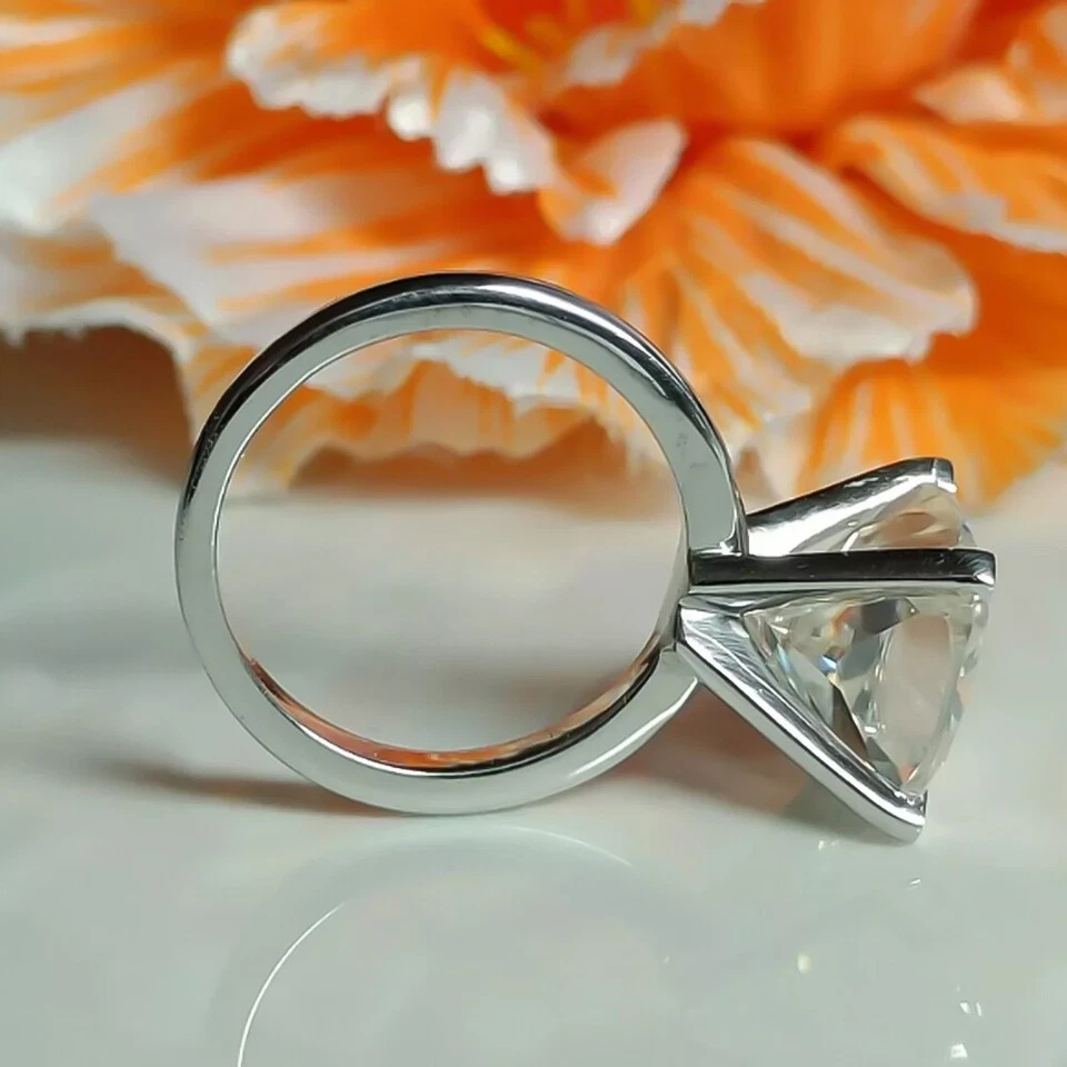 Certified 2.00 Ct Cushion Cut F VS1 Lab Grown Diamond Ring In 14k White Gold - Image 4 of 4