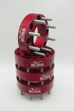 BORA WHEEL SPACERS HUMMER EV (2022+) 1.75β THICK - USA MADE - QTY 4 - (RED ANO)