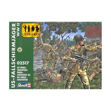 Revell/Monogram WWII Mini 1:72 U.S. Paratroopers VG /Mint