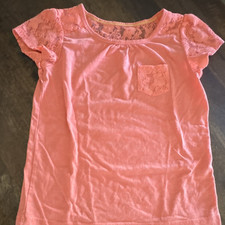 Lot of 5 Hello Kitty Girls Short Sleeve Graphic Print Cotton T-Shirts Lot Size 4