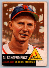 Top 10 Red Schoendienst Baseball Cards 28