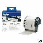 Rouleau de Papier Continu Brother DK-22205 Noir/Blanc [3 Unités]