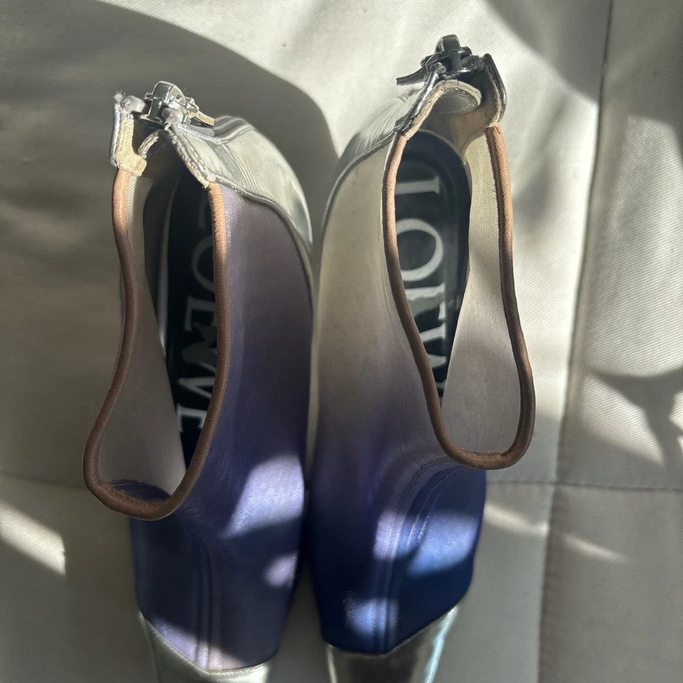 Bota Loewe púrpura plateada 38 Foto 4 de 4