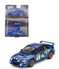 Mini GT 1:64 Subaru Impreza WRC98 #3 1998 Rally Monte-Carlo 3 Place MGT00975-P11