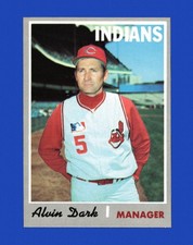 1970 Topps Set-Break #524 Alvin Dark NR-MINT *GMCARDS*