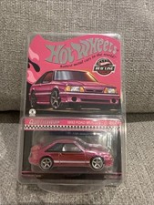 Hot Wheels Rlc Pink 1993 Ford Mustang Cobra R