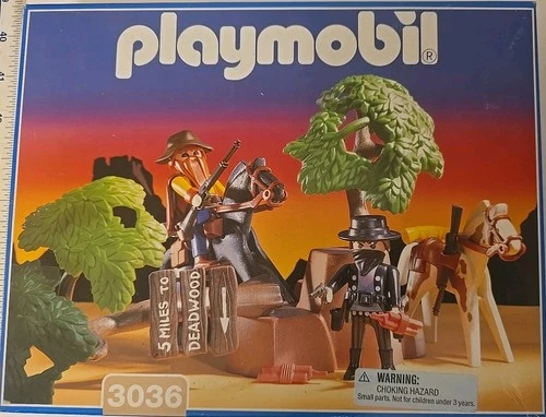 Vintage Playmobil 3036 Bandit Ambush 1998 Rare