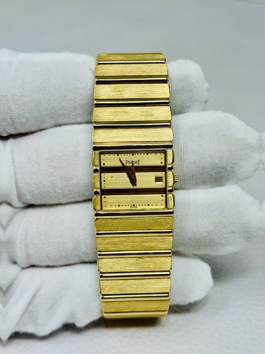 Piaget Polo 31131 Perpetual Calendar Yellow Gold *Rare With Original Box*