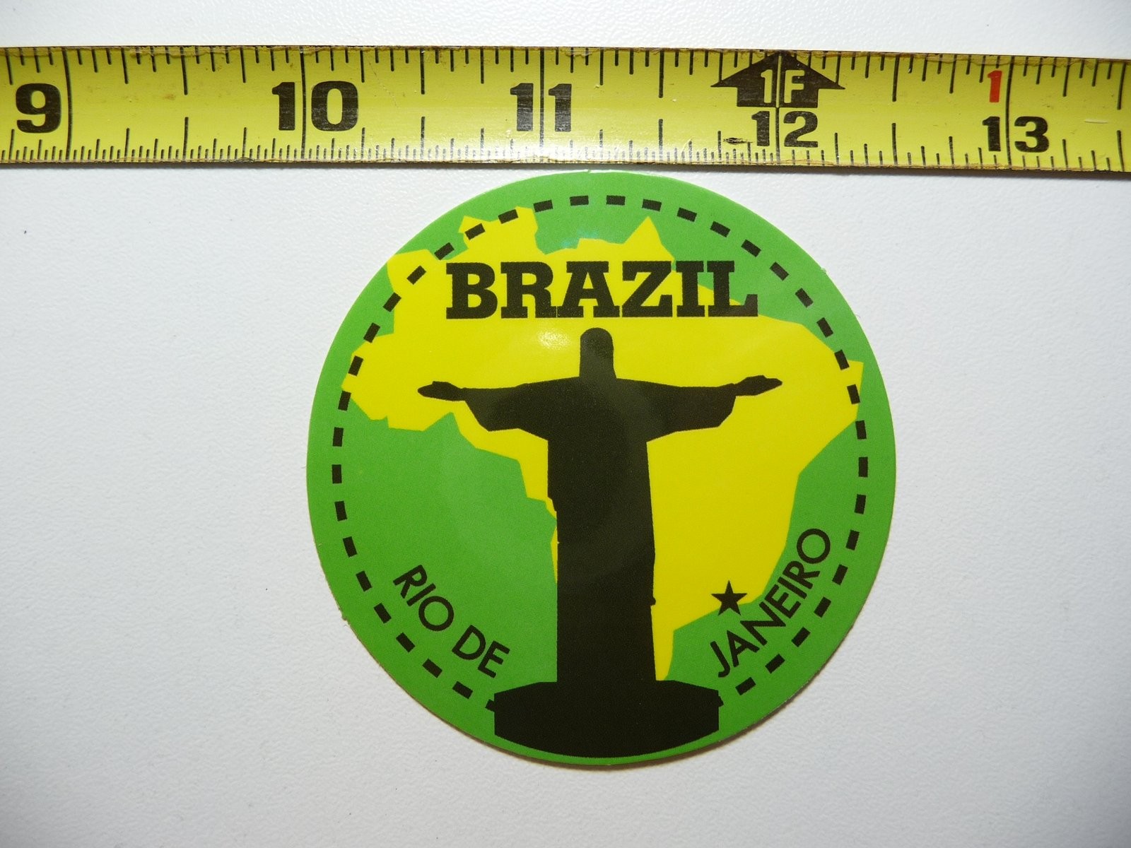 Christ the Redeemer Rio de Janeiro Travel Sticker Decal for Vacation Souvenirs
