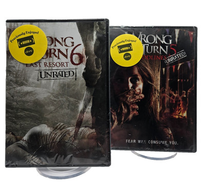 Wrong Turn 6: Last Resort (2014) Wrong Turn 5: Bloodlines (2012) Unrated DVDs