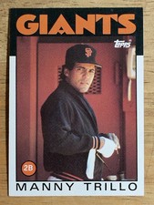 1986 Topps #655 Manny Trillo