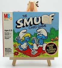 THE SMURF Card Game  Complete  1982  Vintage  Milton Bradley
