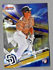 HUNTER RENFROE 2017 BOWMAN'S BEST ROOKIE RC CARD #37. rookie card picture