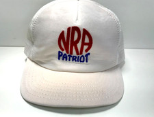 VTG NRA Patriot Mesh Trucker Hat Snapback Gun Hat Baseball Cap USA Made