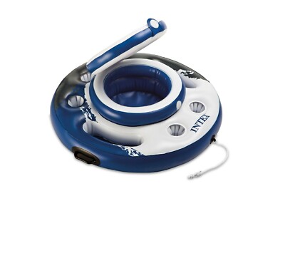 Intex Mega Chill 56822EP 35'' Inflatable Floating Cooler for Swimming Pool