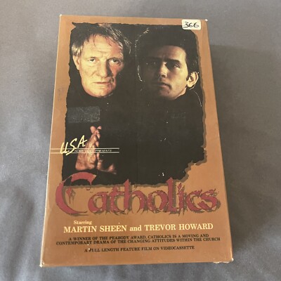 Catholics Betamax Martin Sheen Trevor Howard  NOT VHS  Beta 1973