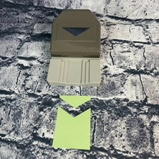 Stampin Up CORNER ANGLED TOPPER Paper Punch Shape Maker