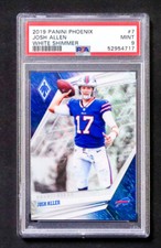 2019 Panini Phoenix - Josh Allen - White Shimmer SSP (/20?) PSA 9 Mint