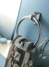   USA  Contemporary Moen Chrome Towel Ring Holder-Bathroom Rack, Wall Storage