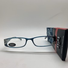 ICU EYEWEAR 1.25 READERS 7280040 1T Reading Glasses BLUE FLOWER