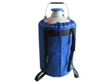 Portable 6L Static Cryogenic Liquid Nitrogen Storage Tank Container With Strap