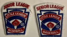 PATCH BASEBALL JUNIOR & SENOIR LEAGUE BASEBALL SLEEVE ARM PATCHES