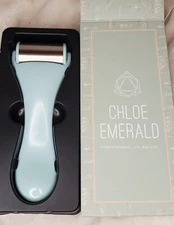 Chloe Emerald Cold Therapy Ice Roller for Face & Body NEW IN BOX $26