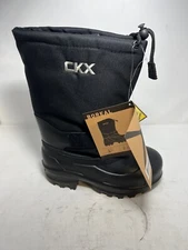 CKX Boreal Male Snowmobile Boots Black