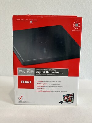 RCA Multi-Directional Digital Flat Antenna