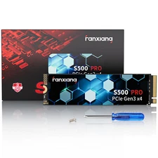 Fanxiang 1/2/5/10PCs M.2 NVMe Lot 512GB 1TB 2TB PCIe Gen 3x4 TLC Internal SSD