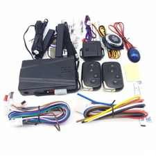 Car One-button Start Keyless Entry Engine Alarm System Remote Starter Stop Kit