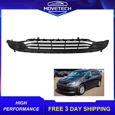 Lower Bumper Grille Plastic For 2017 2018 2019 Chrysler Pacifica L LX 68312410AC