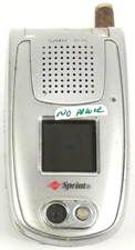 Sanyo SCP-8200 S - Silver  Sprint  Cellular Flip Phone