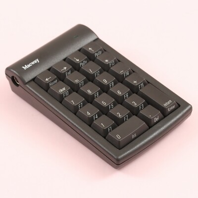 Vintage Macway TP-123PW 'Third Party Apple  PowerBook Numeric Keypad Macintosh
