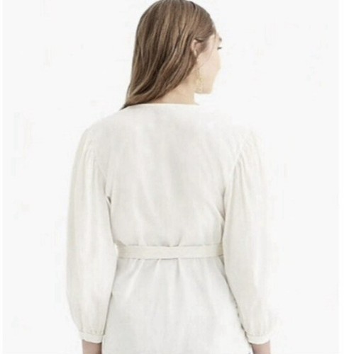 POINT SUR x J. CREW Point Sur pleated tie-waist top Size XS NWT $59.50 J7978 - Picture 2 of 6