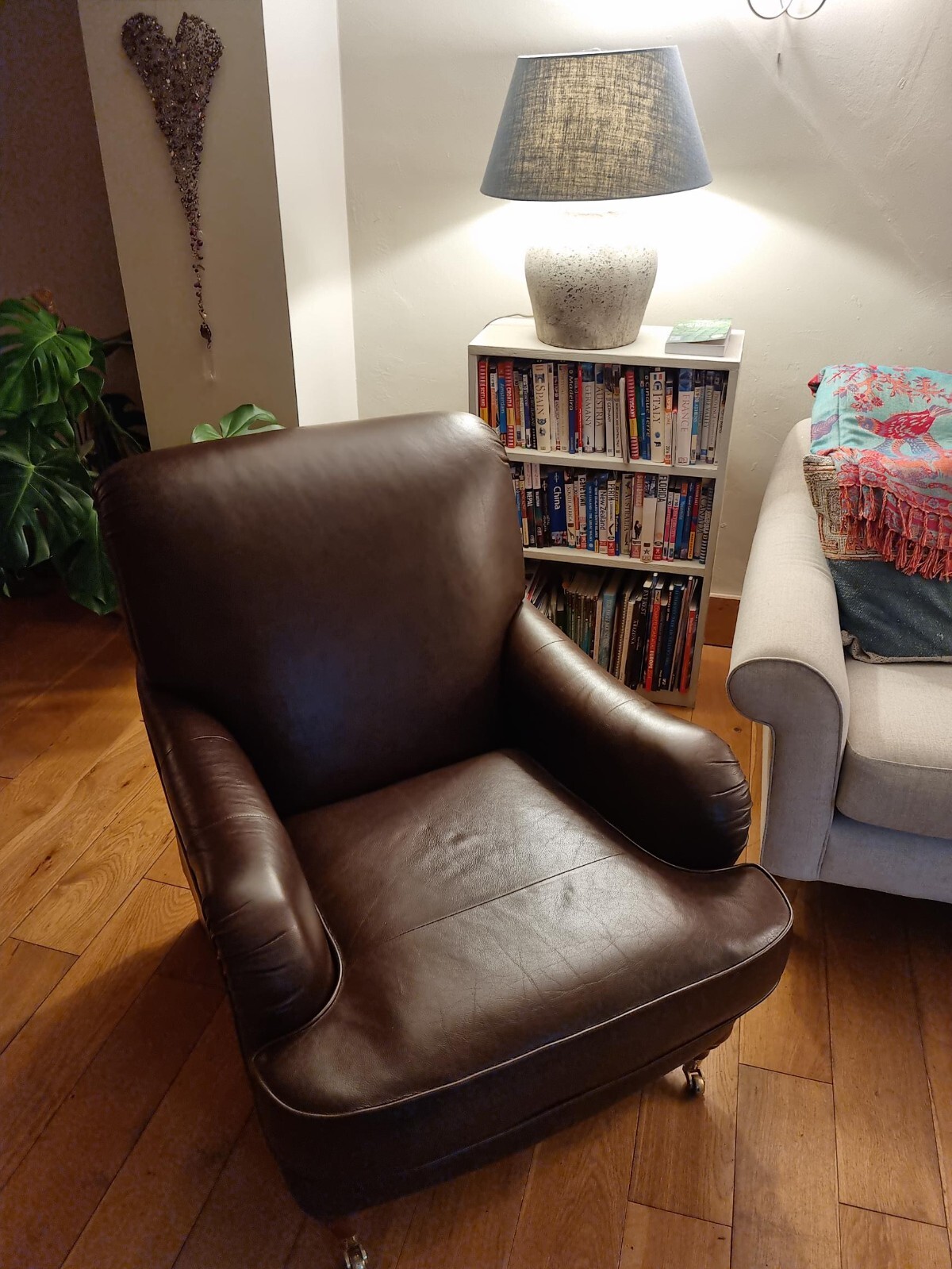 Ex John Lewis Leather Armchair. Used. Very good condition. eBay