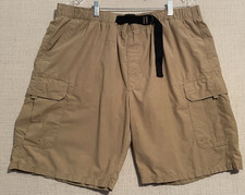 Timberland Swim Trunks Cargo Shorts Men Sz XXL/TTG 36x9 Beige RN36543