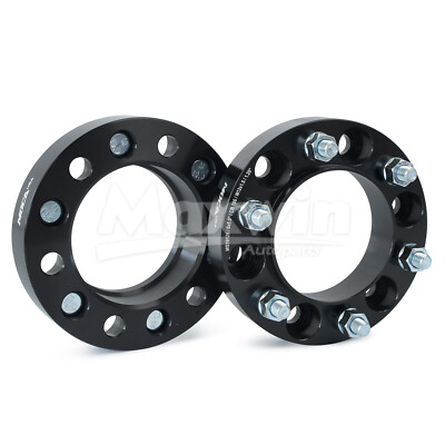 6x5.5 Hub Centric Wheel Spacers Fits Toyota Tacoma 4Runner Tundra Fortuner Ventury, Lexus GX460 470 400 J120 J150, 4pcs 6x139.7mm 1.25 Inch Forged Wheel Adapters With 12x1.5 Studs & 106mm Hub Bore