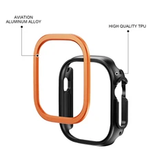 Shockproof Protective Case for Apple Watch Series 7/8/9 Ultra 2/1 Bumper Cover