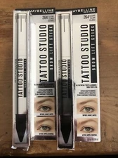 2x-Maybelline New York Tattoo studio Brow Lift Stick #264 CLEAR Lot  of 2