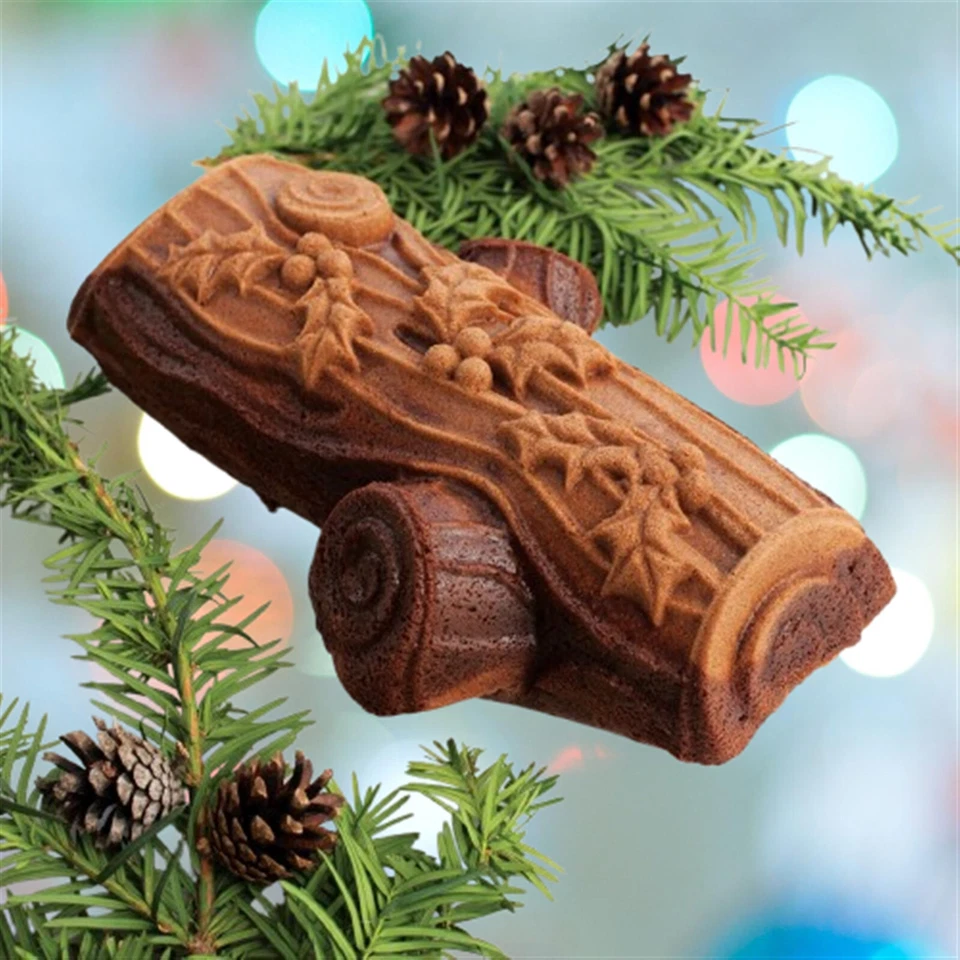 Nordic Ware: Yule Log Cake Pfanne: Tronchetto- Kuchenform 9cups (2,36L Made USA - Bild 4 von 4