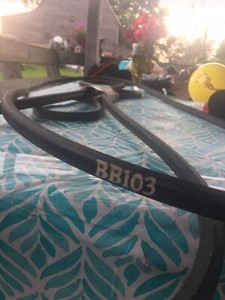 New  BB103  Industrial Hex Double Drive Rubber Belt