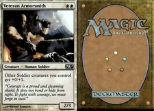Magic the Gathering -MTG- Veteran Armorsmith Foil