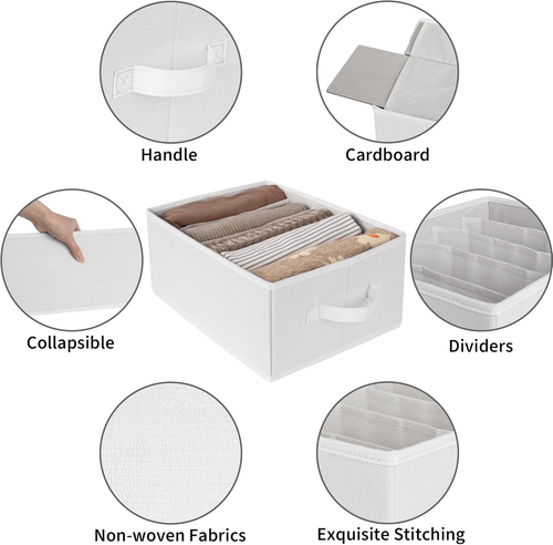 Jean Organizer for Closet, Clothes Drawer Organizer, Pants Organizer, Wardrobe C - Picture 4 of 8