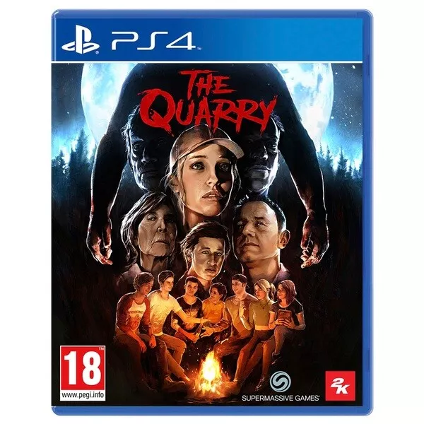 THE QUARRY PS4 VIDEOGIOCO PLAYSTATION 4 ITALIANO PS4/PS5 SURVIVAL GAME  HORROR 5026555432375