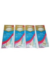BRAND NEW 4 Amope Gel Activ Invisible Gel Heel Cushions Ideal For All Shoes