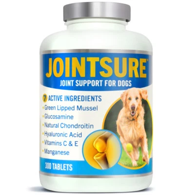 JOINTSURE Joint Supplements for Dogs. Advanced Formula with 7 Active Ingredients