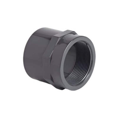 PVC metrische Glatt-/Gewindebuchse