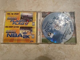 NFL 2K (Sega Dreamcast, 1999) CIB Complete TESTED