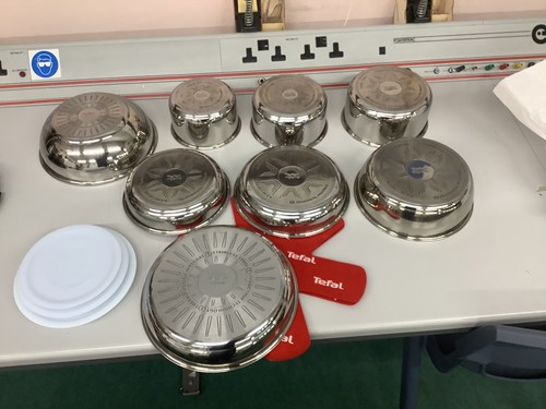 Ingenio Emotion 22 piece induction pan set plus Glass butterfly Lids - Picture 5 of 8